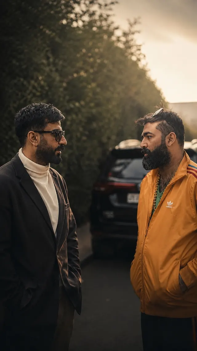 مع الفنان محمود بوشهري مسلسل انتقام مشروع