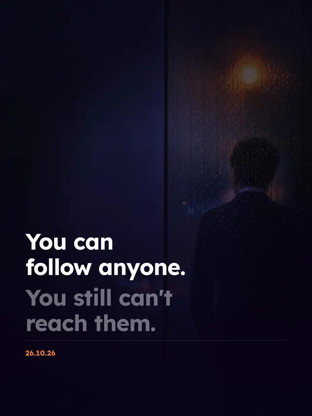 Yes, you can reach them!