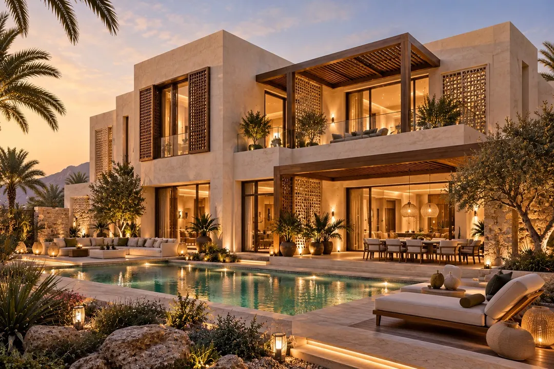 Where timeless heritage meets modern living. 
A statement of architecture, nature, and serenity—where every line has a p — image 1 of 3